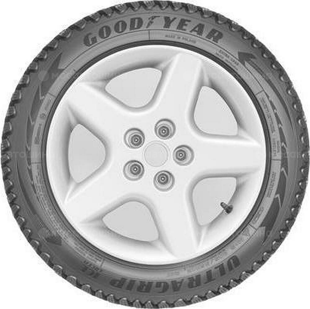 Vista lateral  Goodyear UltraGrip Ice Arctic 225/55 R17 101T XL