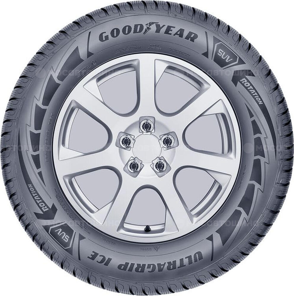 Vista lateral Goodyear UltraGrip Ice SUV GEN-1 265/60 R18