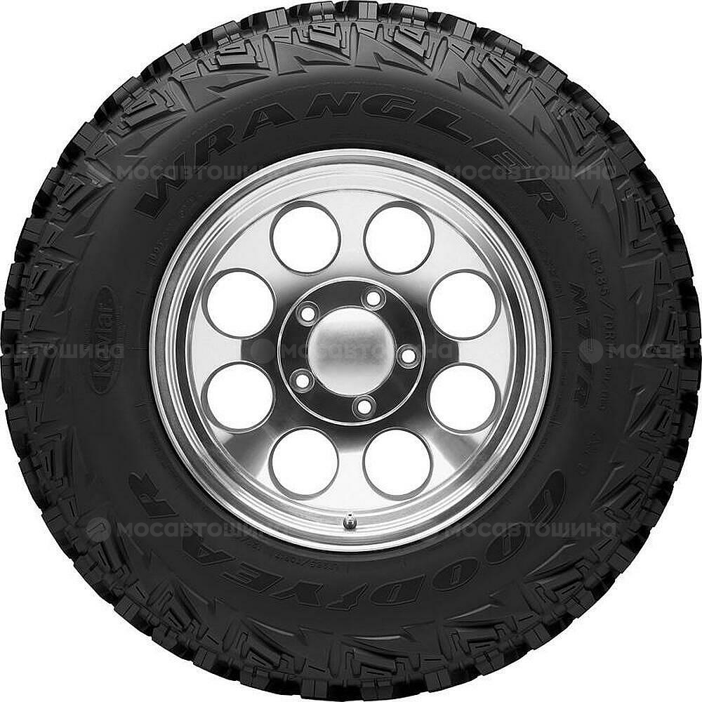 Vista lateral  Goodyear Wrangler MT/R with Kevlar 285/75 R17 126Q