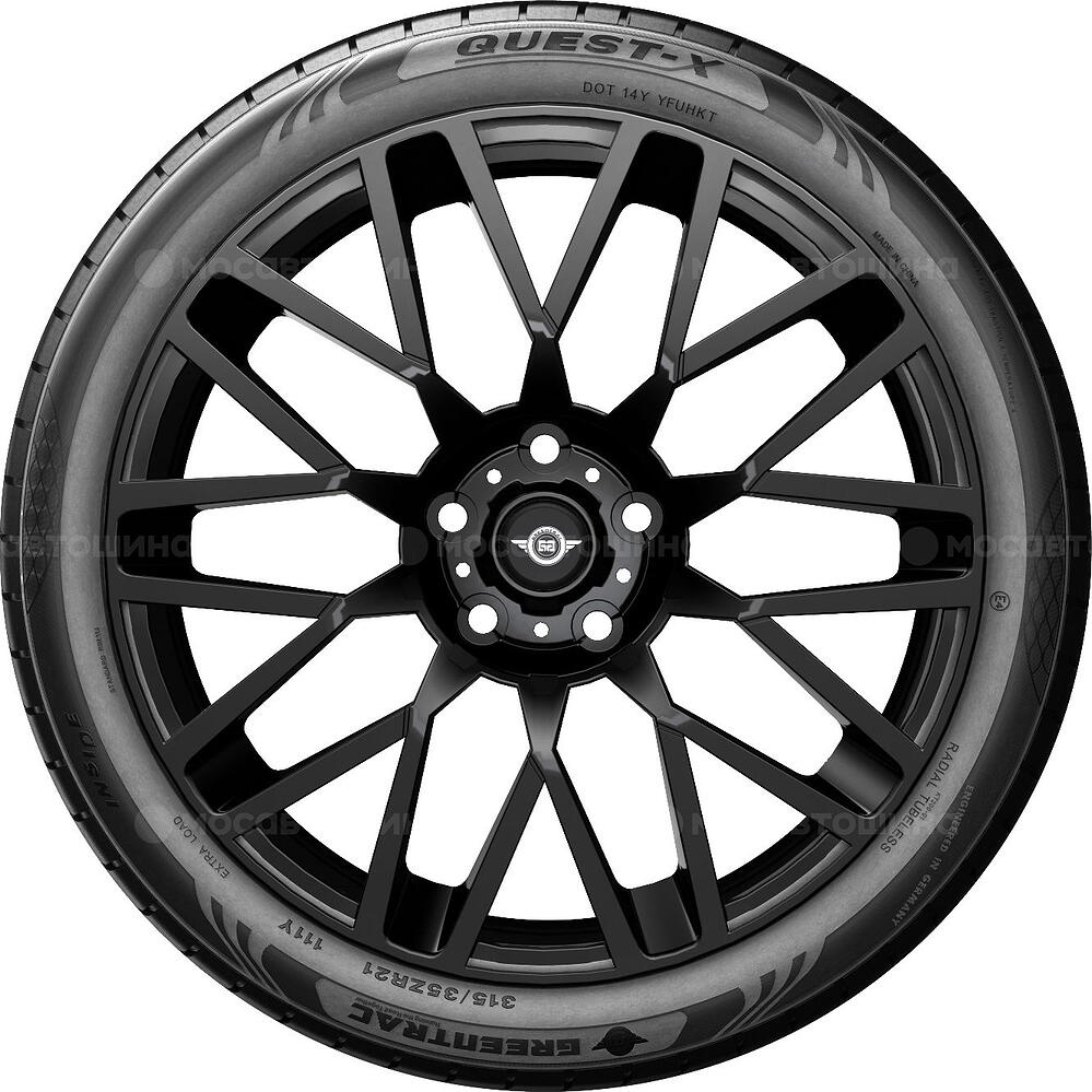 Vista lateral Greentrac Quest-X 255/35 ZR20 97Y
