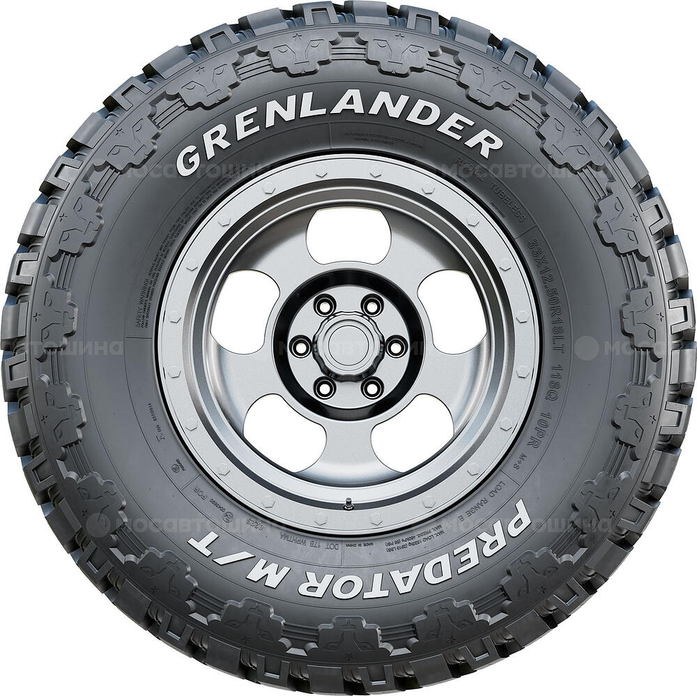 Vista lateral Grenlander Predator M/T 285/75 R16 116/113Q 