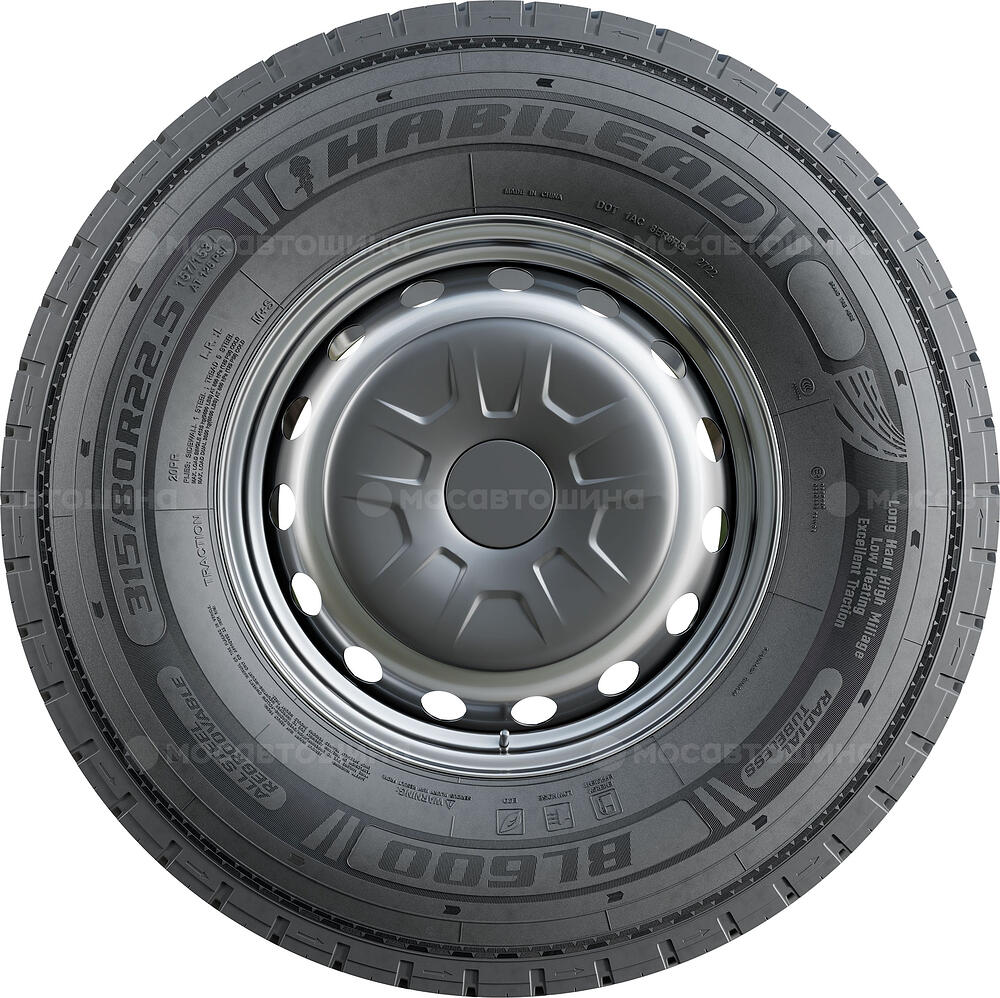 Vista lateral  Habilead BL600 215/75 R17,5 135/133L (Ведущая ось)