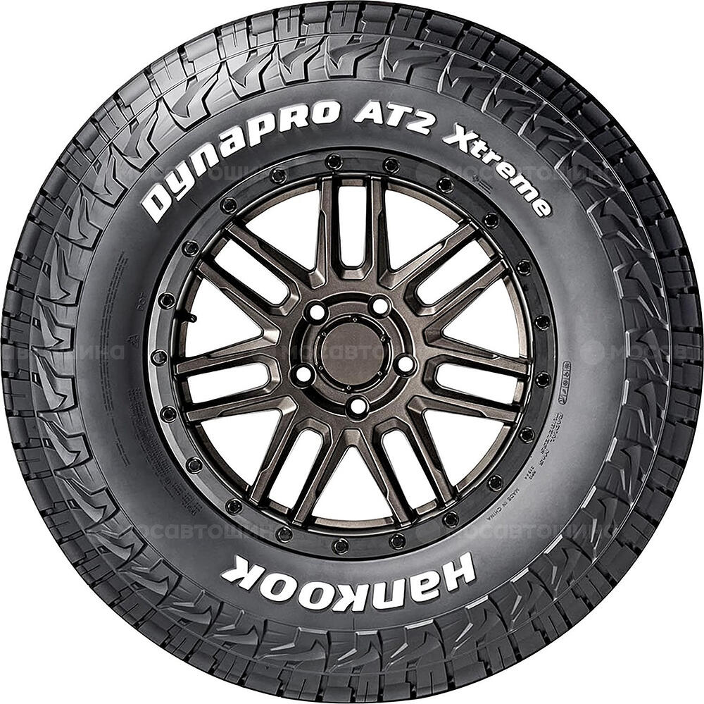 Vista lateral Hankook RF12 Dynapro AT2 Xtreme 205 R16C 110/108R