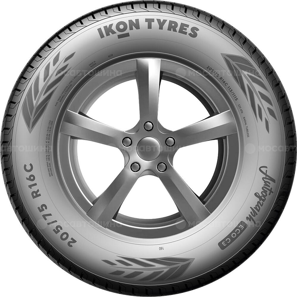 Vista lateral Ikon Autograph Eco C3 195/75 R16C 107/105R