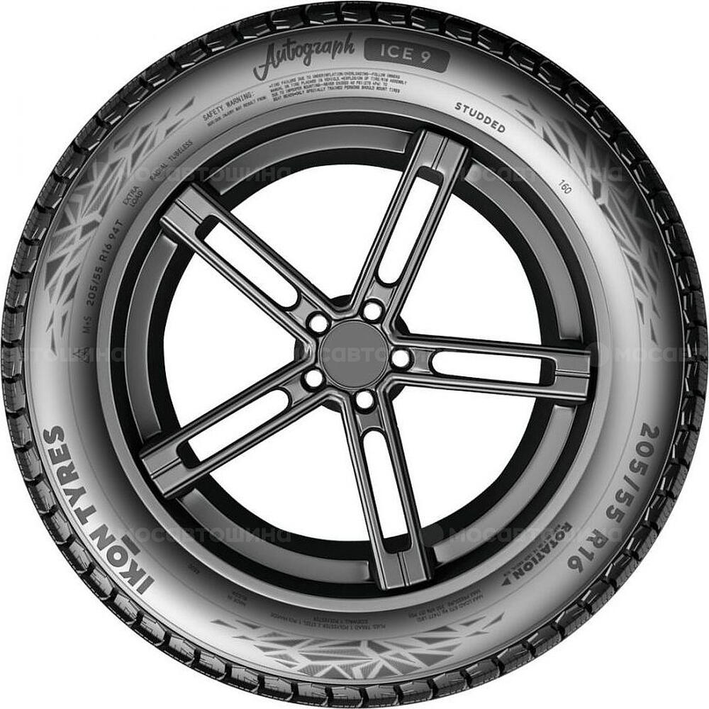 Vista lateral  Ikon Autograph Ice 9 205/55 R16