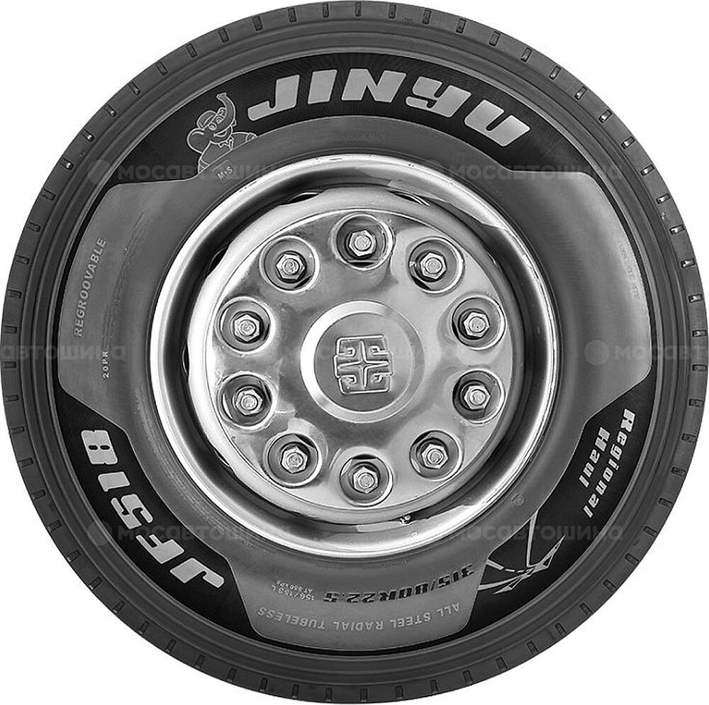Vista lateral  Jinyu JF518 295/60 R22,5 150/147L 3PMSF