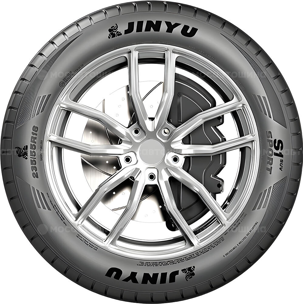 Vista lateral Jinyu S1 Sport SUV