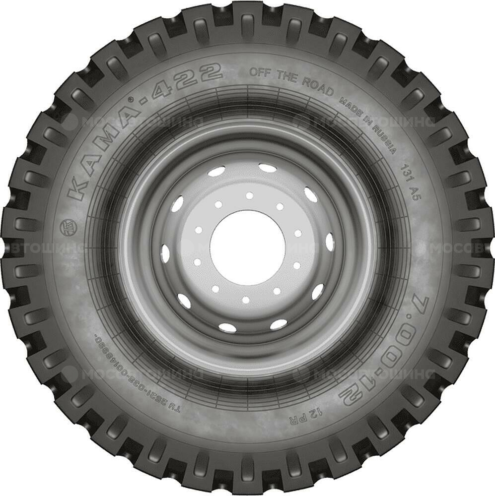 Vista lateral  Кама 422 7x12 131A5 PR12 TT без камеры (Универсальные)