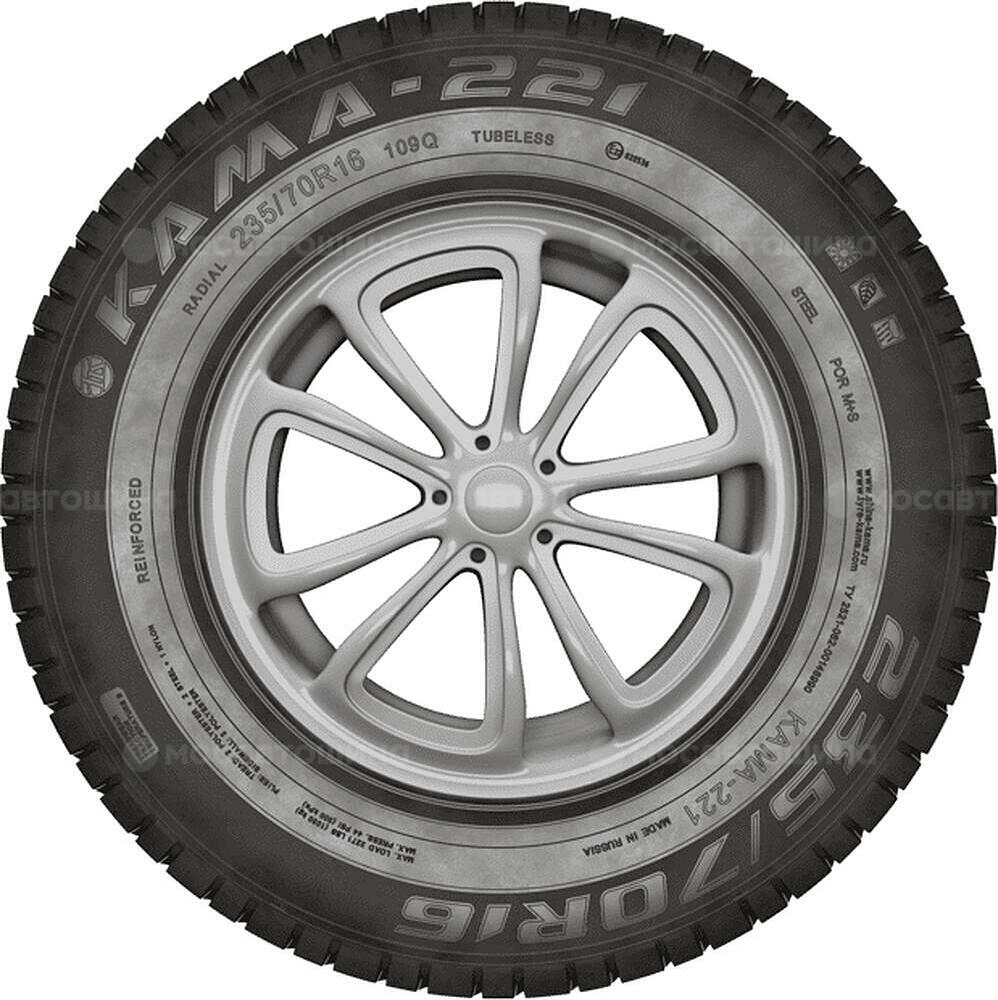 Vista lateral Кама Евро 221 235/70 R16 109Q