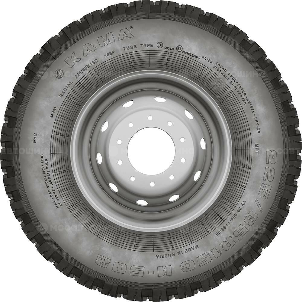 Vista lateral Кама И 502 225/85 R16 106P