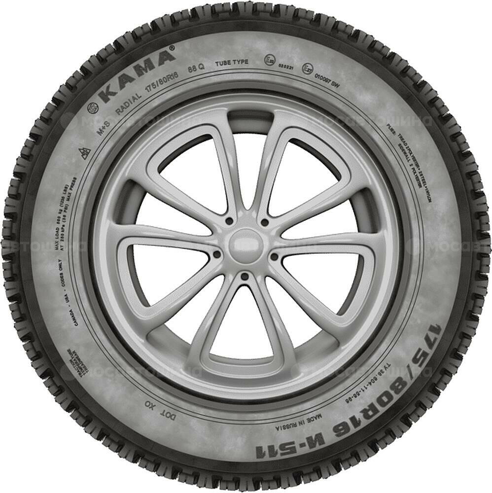 Vista lateral Кама И 511 175/80 R16 88Q