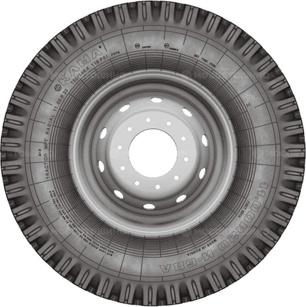 Vista lateral  Кама И-68А 11x20 150/146J (Универсальные)
