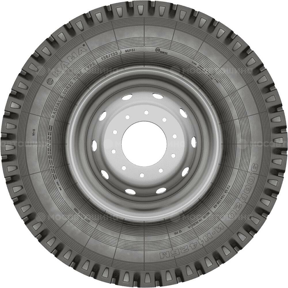 Vista lateral  Кама ИН-142 Бм 9x20 136/133J PR12 (Универсальные)