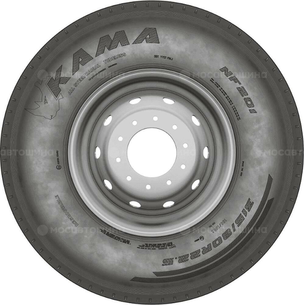 Vista lateral Кама NF 201 295/75 R22,5 (Рулевая ось)