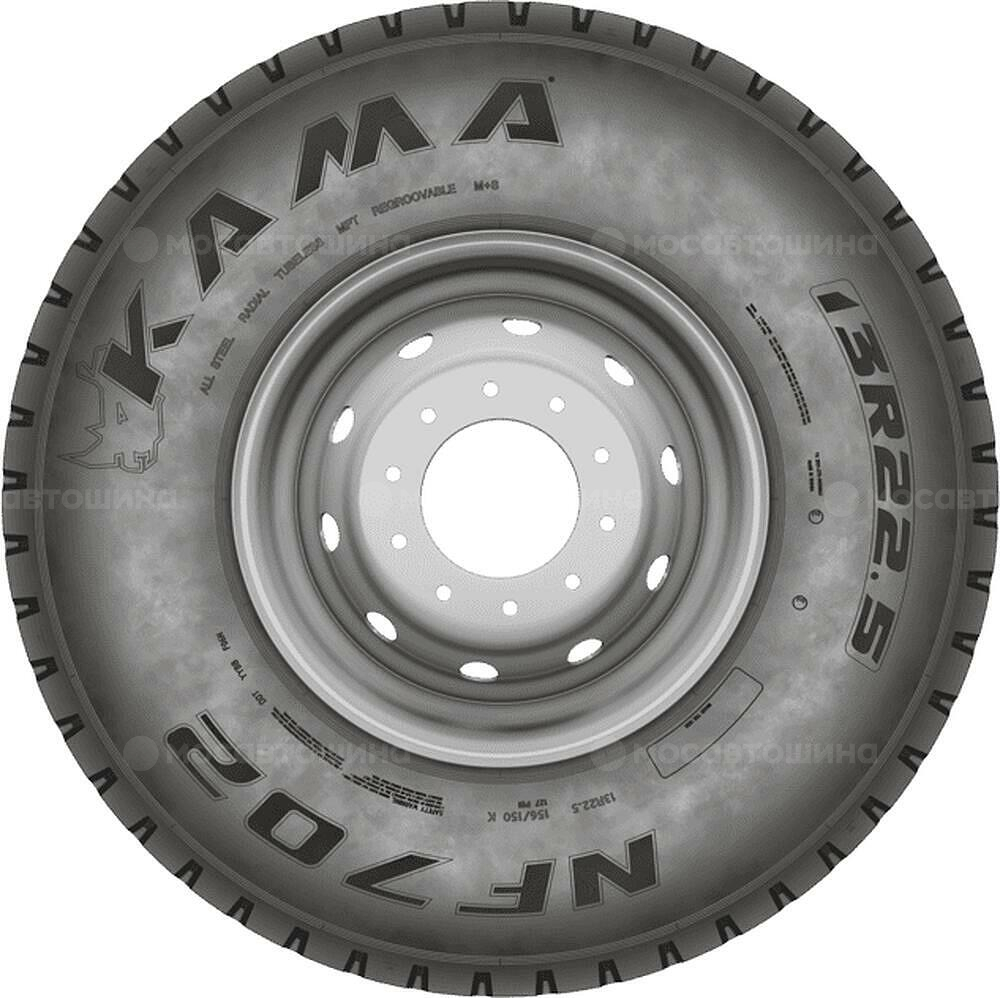 Vista lateral  Кама NF 702 11x22,5 148/145K (Рулевая ось)