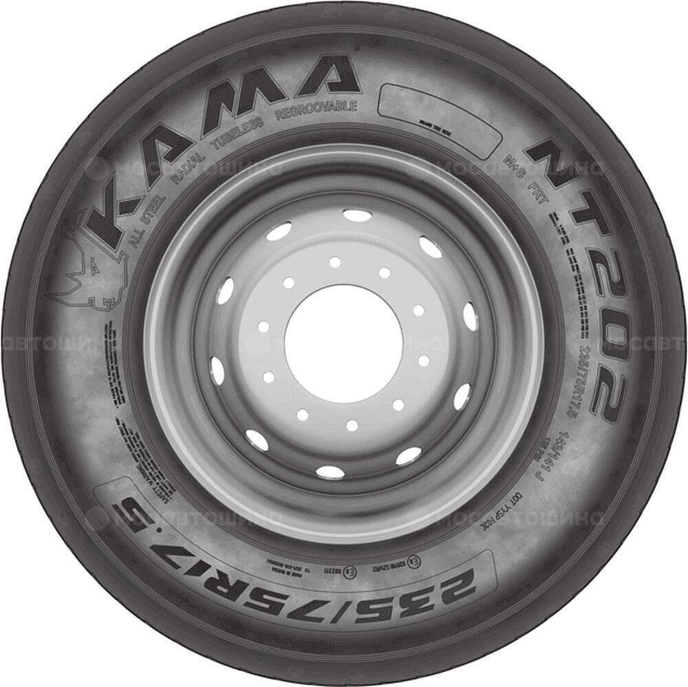 Vista lateral  Кама NT 202 215/75 R17,5 135/133J (Прицепная ось)