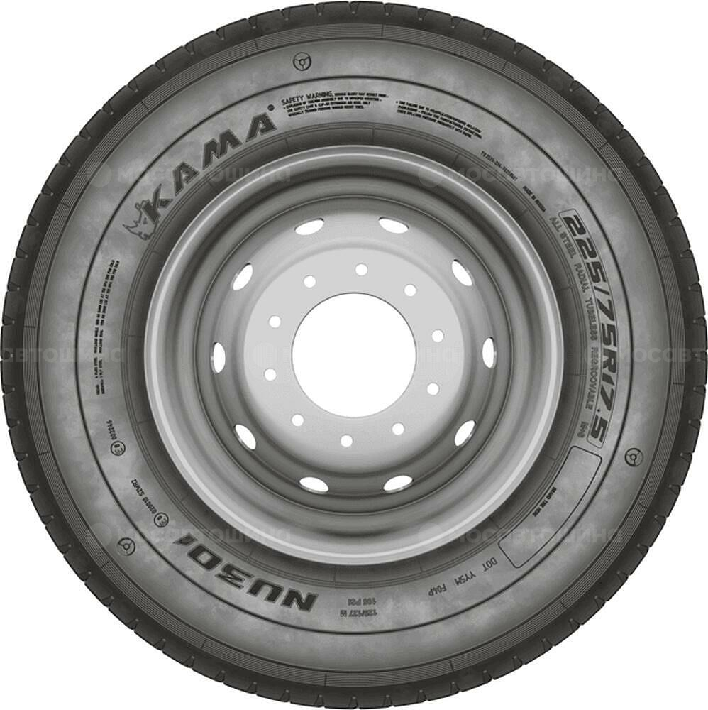 Vista lateral  Кама NU 301 305/70 R22,5 152/148L 3PMSF (Универсальные)