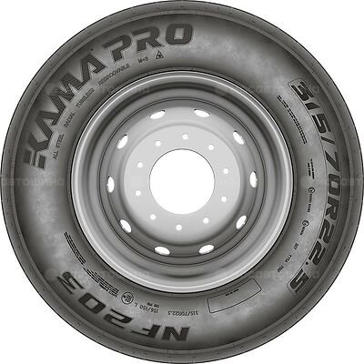 Кама NF 203 PRO 385/65 R22 (Рулевая ось)