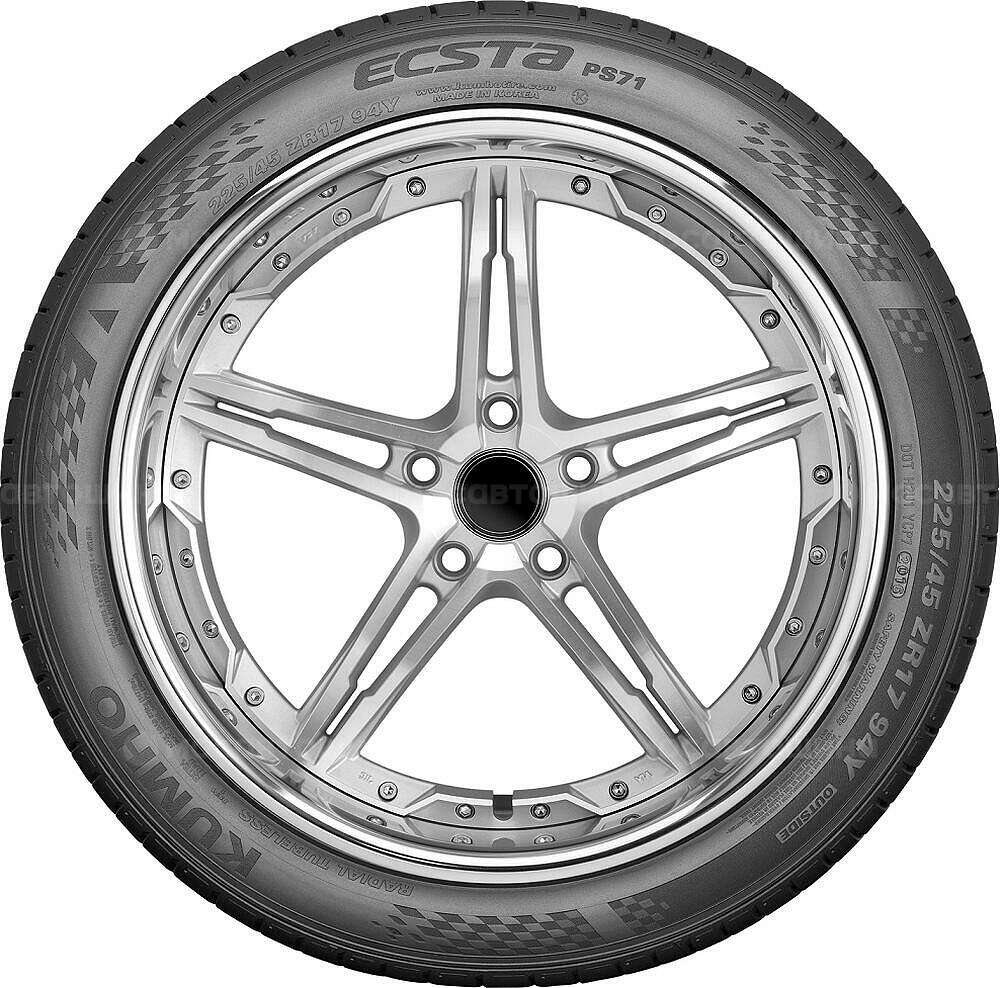 Vista lateral Kumho Ecsta PS71 235/55 R19 101T