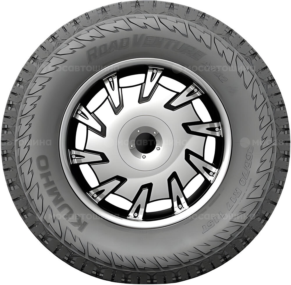 Vista lateral  Kumho Road Venture AT52 255/75 R17 111R