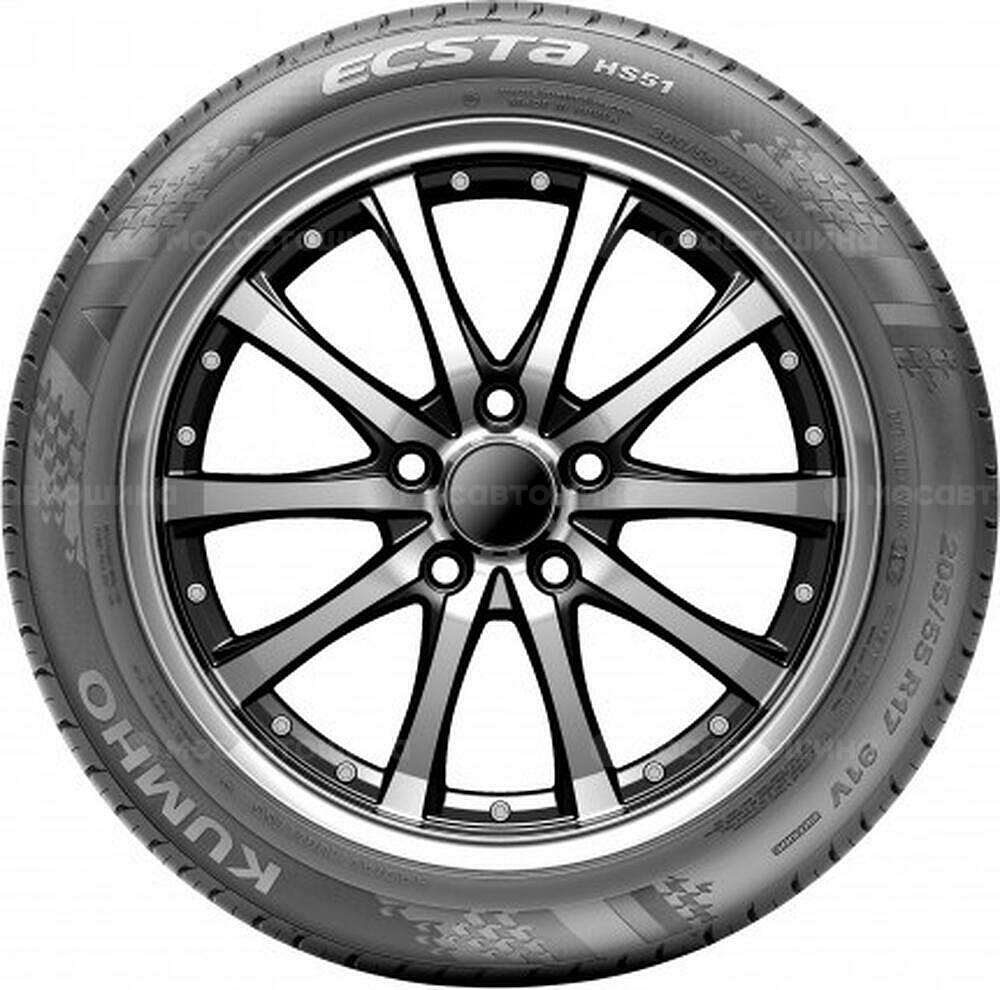Vista lateral Kumho Ecsta HS51 205/45 R17
