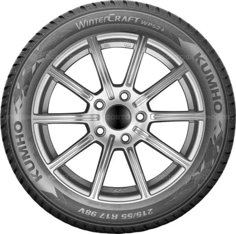 Vista lateral  Kumho Wintercraft WP52+ 185/55 R14 80T