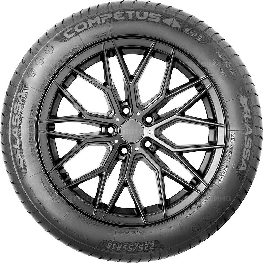 Vista lateral Lassa Competus H/P 3 205/55 R19 97V