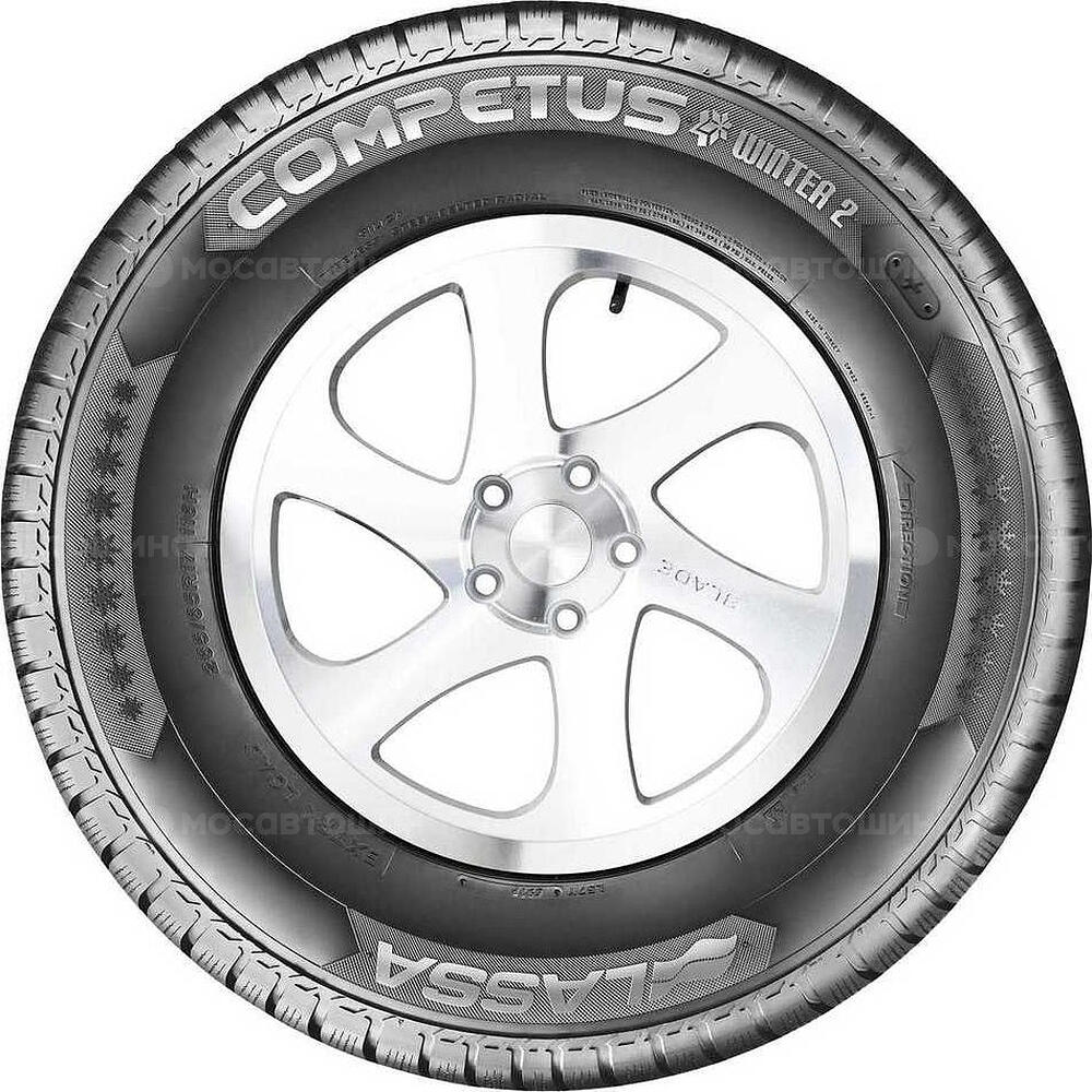 Vista lateral Lassa Competus Winter 2+ 205/70 R15 96H 