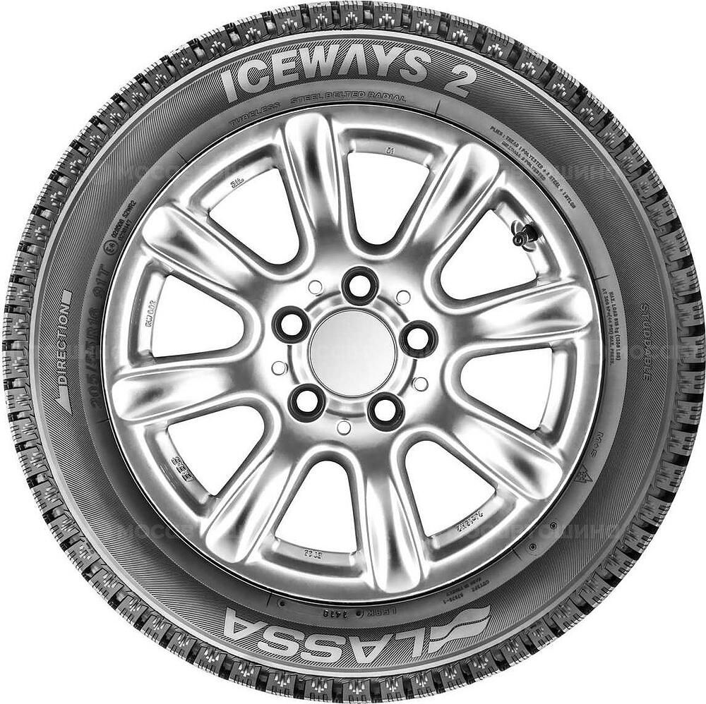 Vista lateral Lassa Iceways 2 [Нешип] 215/60 R16 99T