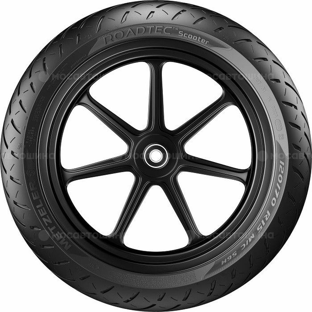 Vista lateral Metzeler Roadtec Scooter 90/90 R14 46P (Передняя)
