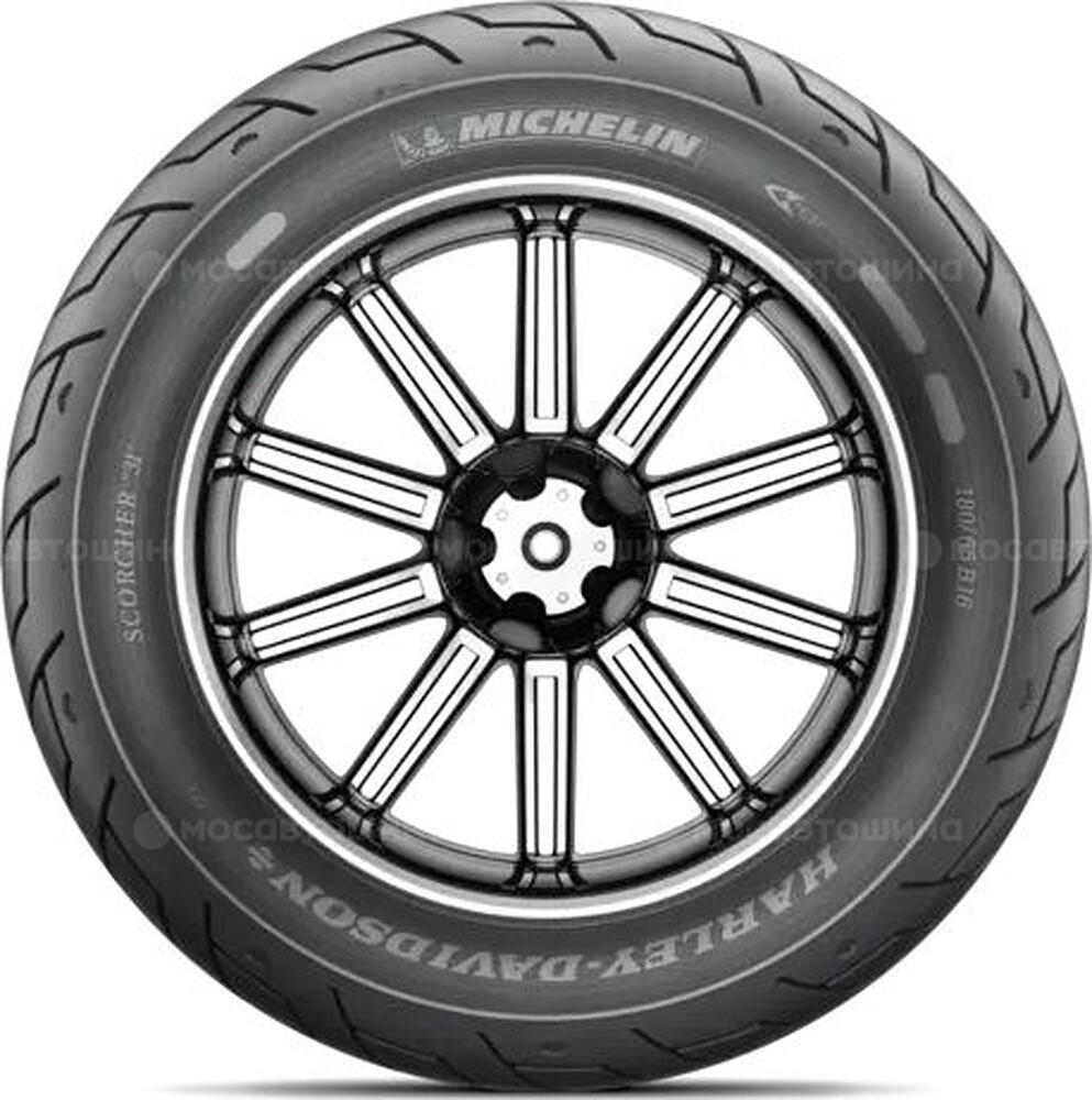 Vista lateral  Michelin Scorcher 31 160/70 R17 31R (Задняя)