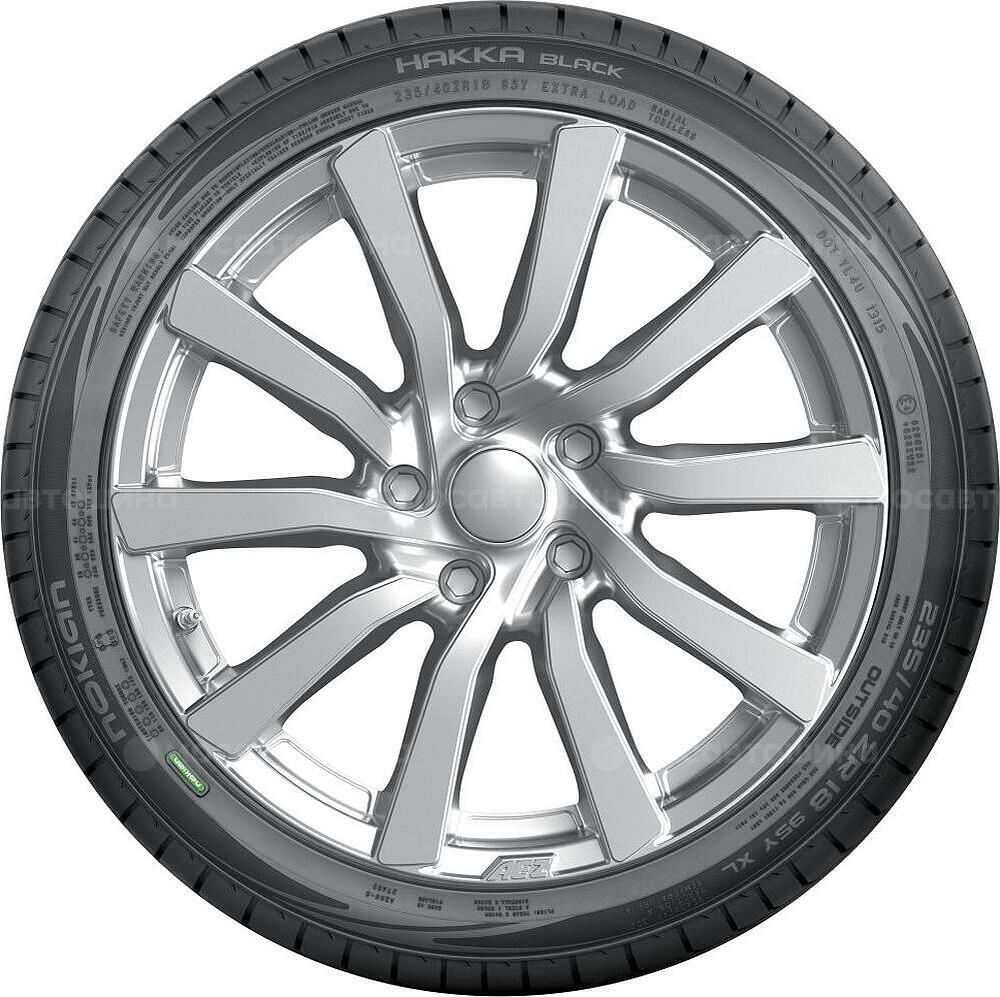 Vista lateral Nokian Hakka Black 2x18 Y