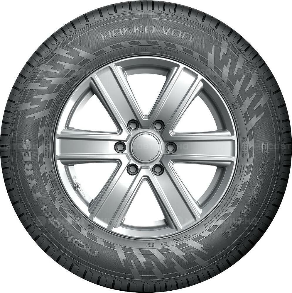 Vista lateral Nokian Hakka Van 205/70 R15C 106/104R
