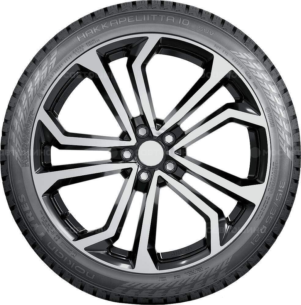 Vista lateral  Nokian Hakkapeliitta 10 SUV 215/55 R18 99T XL