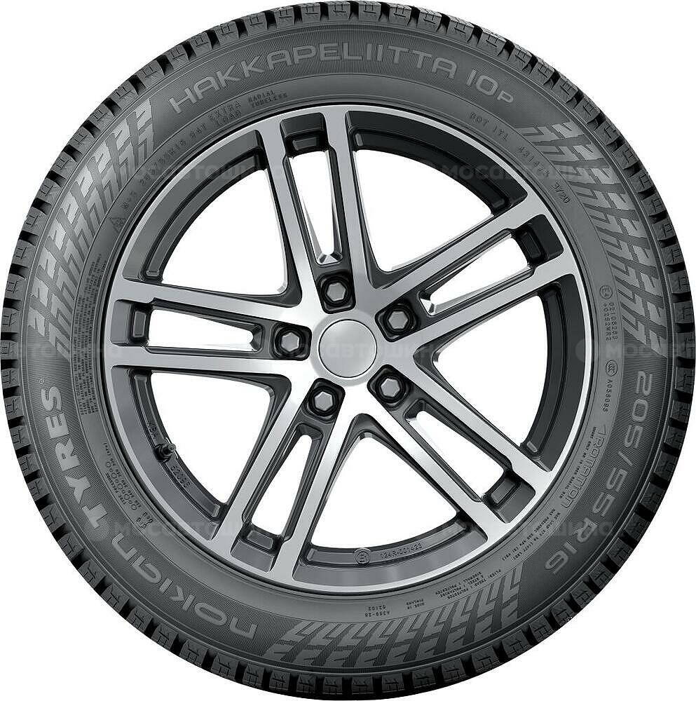 Vista lateral  Nokian Hakkapeliitta 10p 215/50 R17 95T XL