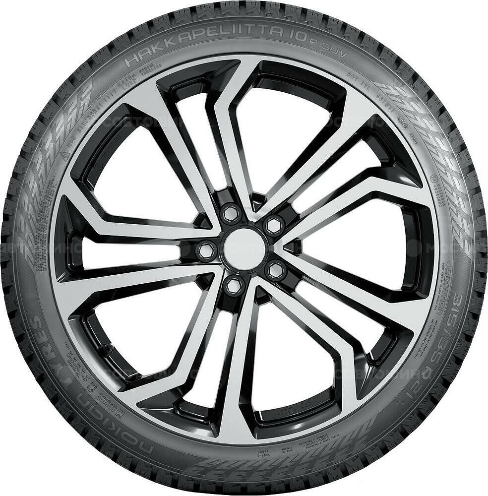 Vista lateral Nokian Hakkapeliitta 10p SUV
