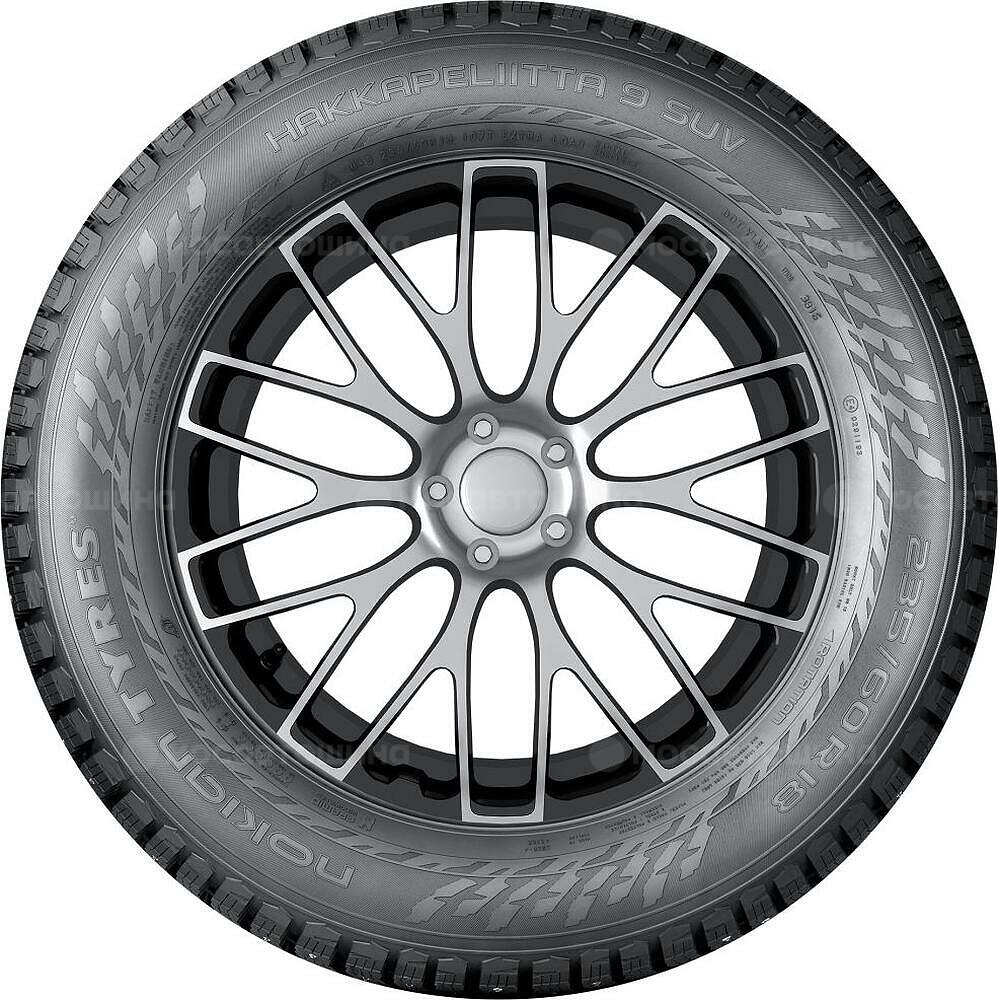 Vista lateral  Nokian Hakkapeliitta 9 SUV 255/55 R18 109T XL