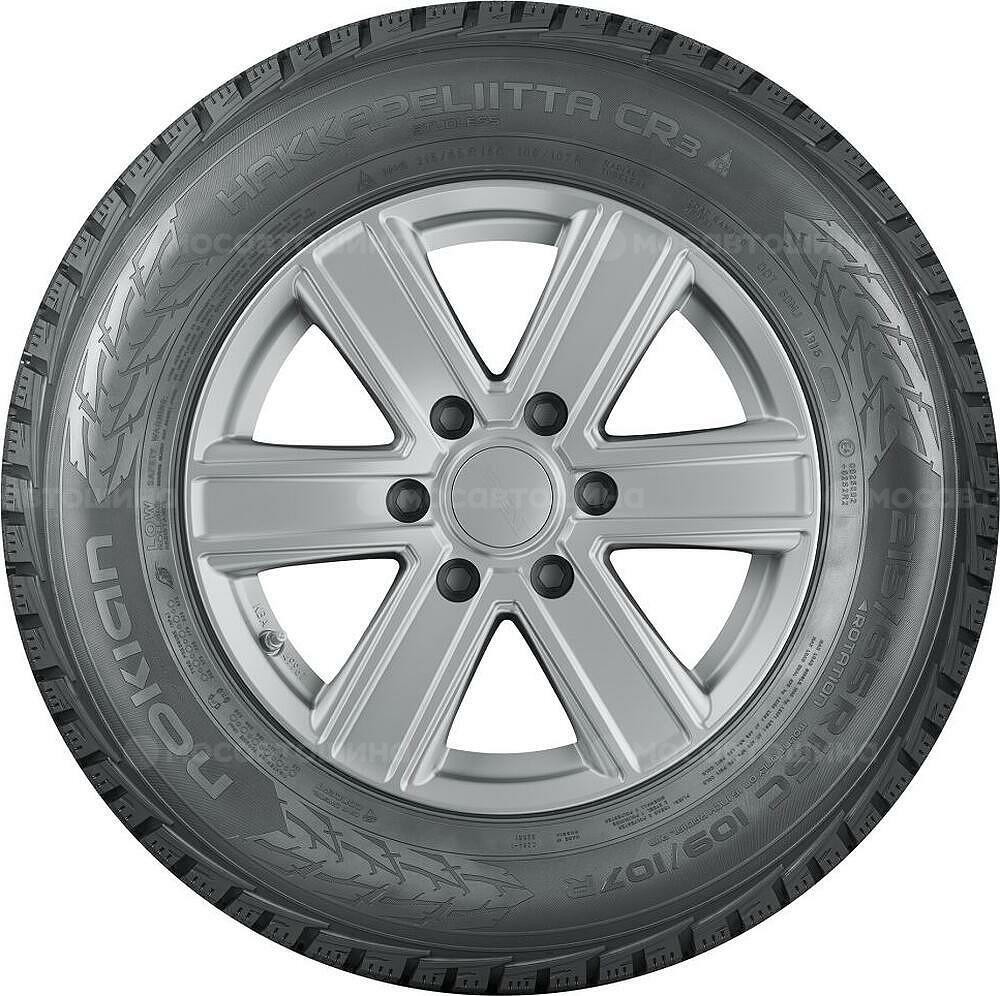 Vista lateral Nokian Hakkapeliitta CR3 225/75 R16C 121/116R