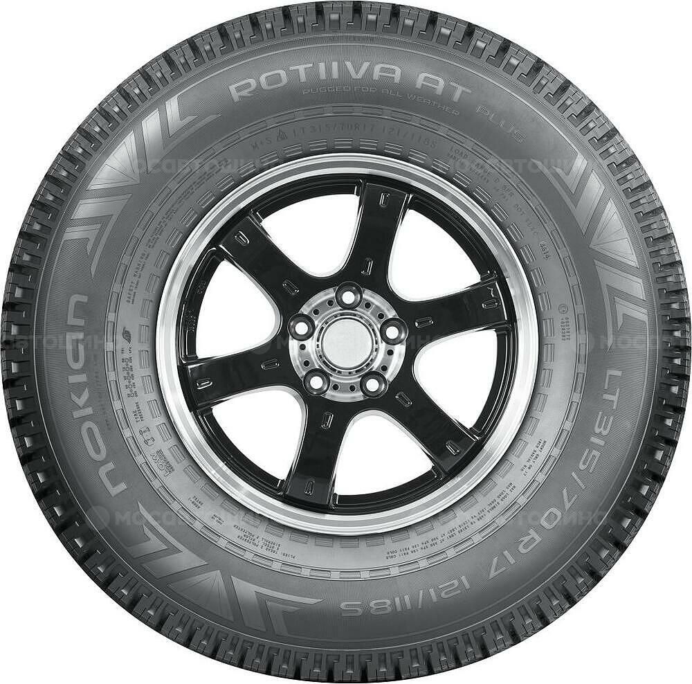 Vista lateral  Nokian Rotiiva A/T Plus 265/70 R17 118S