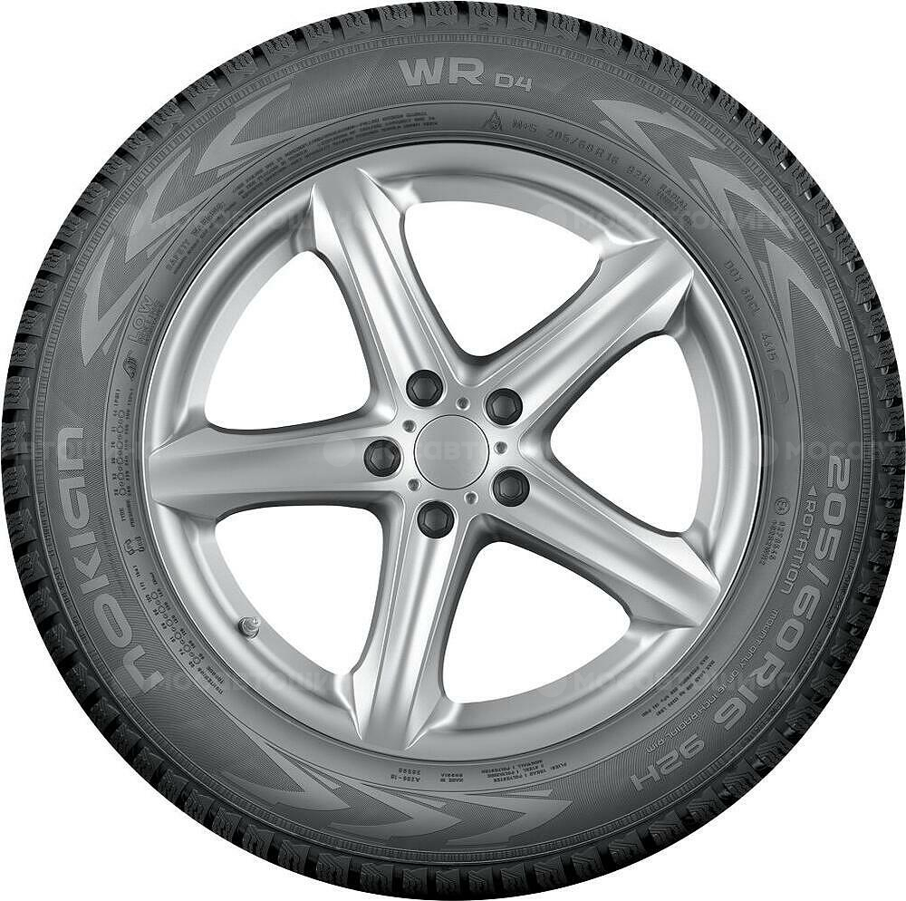 Vista lateral Nokian WR D4 155/65 R14 75T 