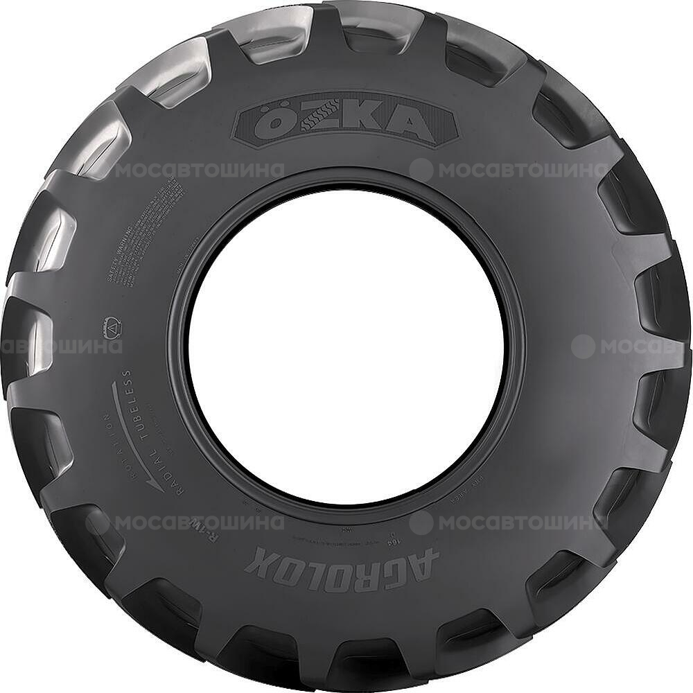 Vista lateral Ozka Agrolox 420/70 R24 133D