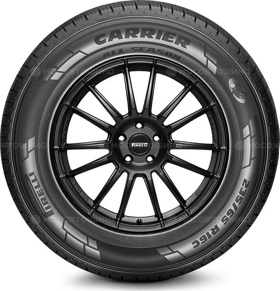 Vista lateral Pirelli Carrier All Season 195/75 R16C 110R