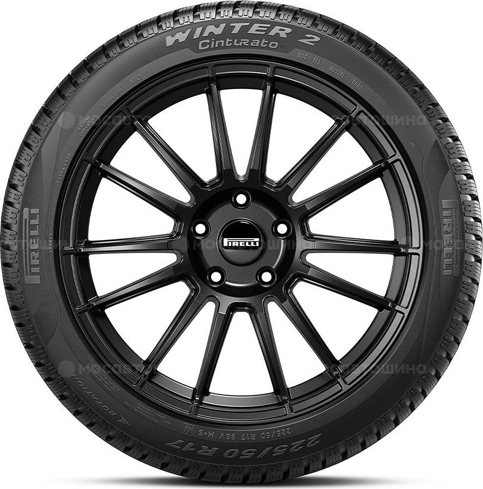 Vista lateral Pirelli Winter Cinturato 2 285/45 R21 113V