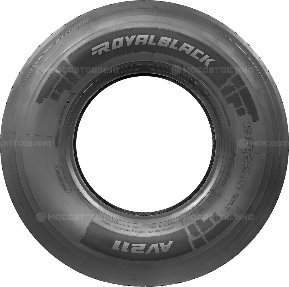 Vista lateral  Royal Black AV211 295/80 R22,5 154/149M