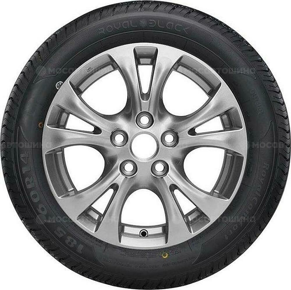 Vista lateral  Royal Black Royal Comfort 185/55 R15 82V
