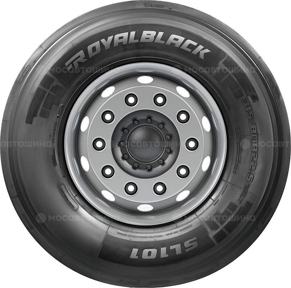 Vista lateral  Royal Black SL101 295/75 R22,5 146/143M 3PMSF