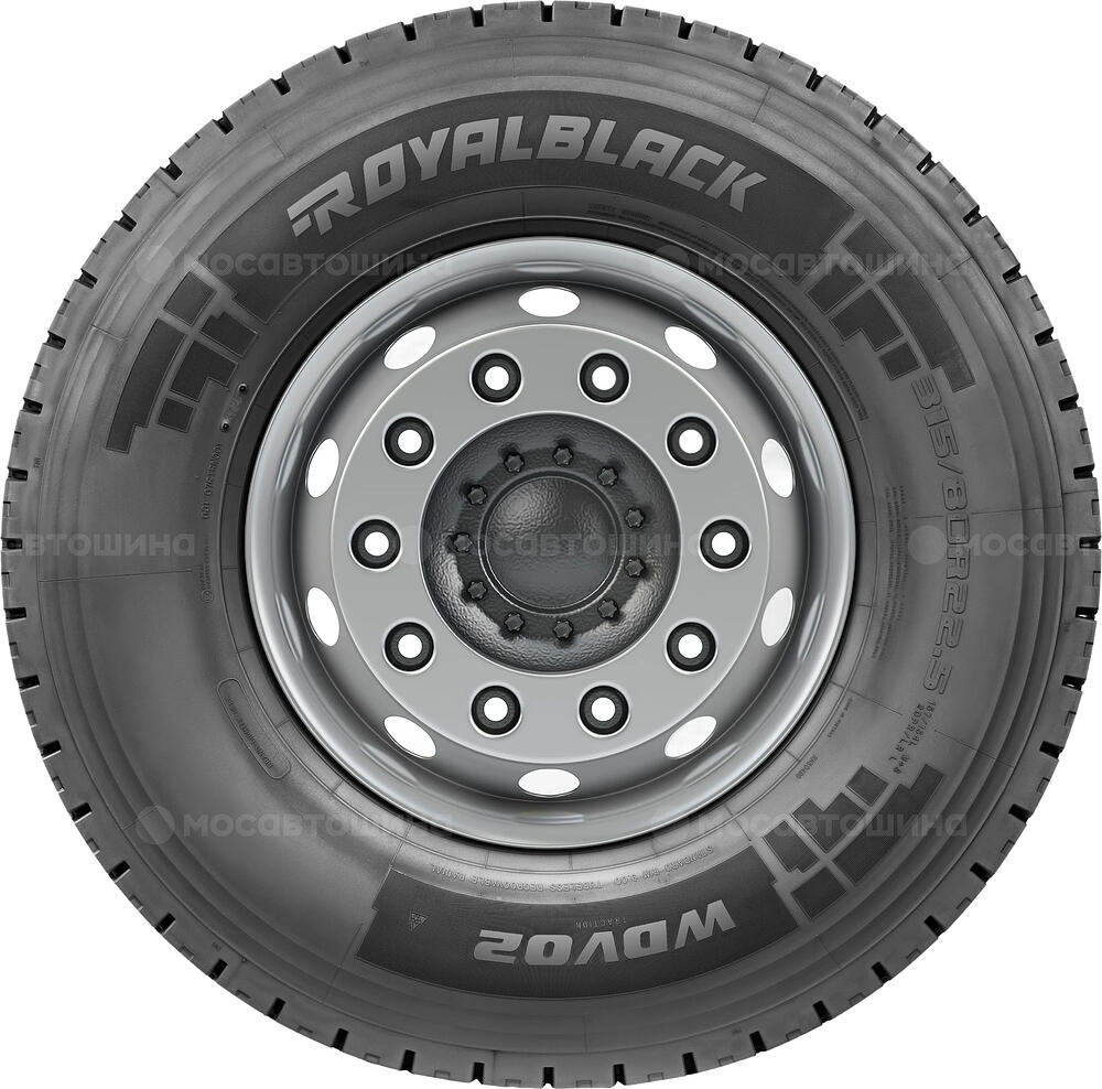 Vista lateral  Royal Black WDV02 385/65 R22,5 164K 24PR