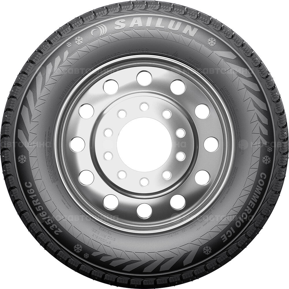 Vista lateral Sailun Commercio Ice 195/70 R15C 104/102R