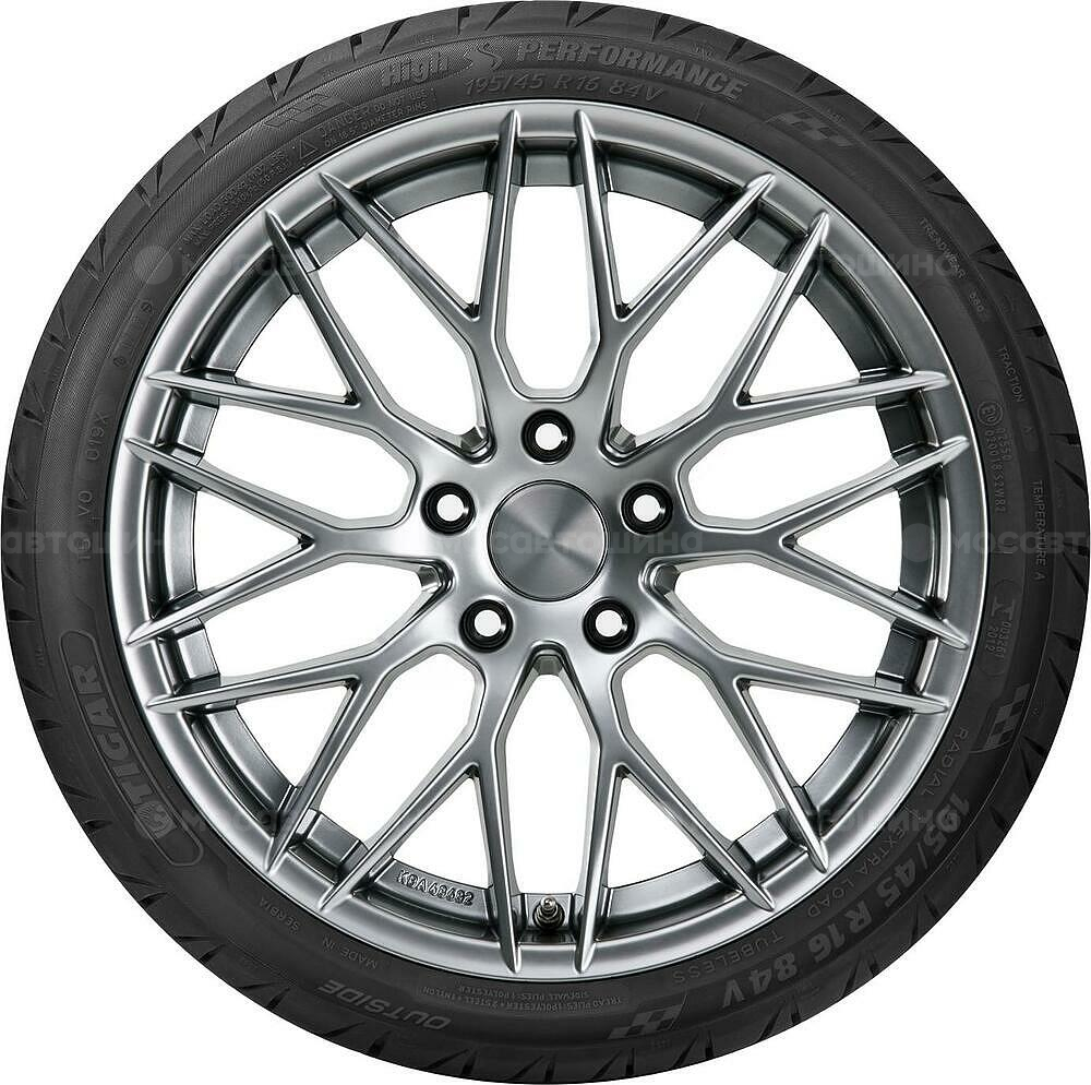 Vista lateral Tigar High Performance 205/55 R16 91V 