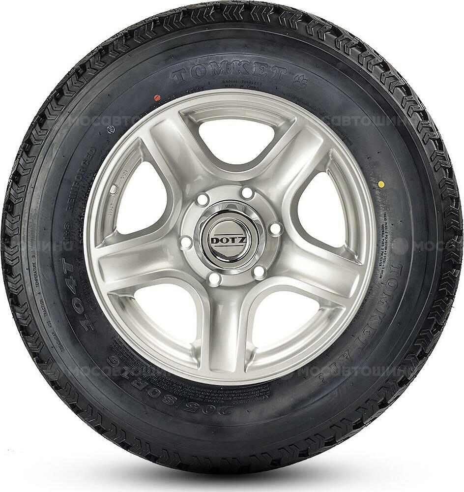 Vista lateral Tomket AT 3 205/80 R16 104T 